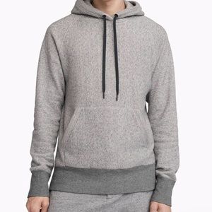 Unisex Rag & Bone Racer Grey Hoodie. Like new!
